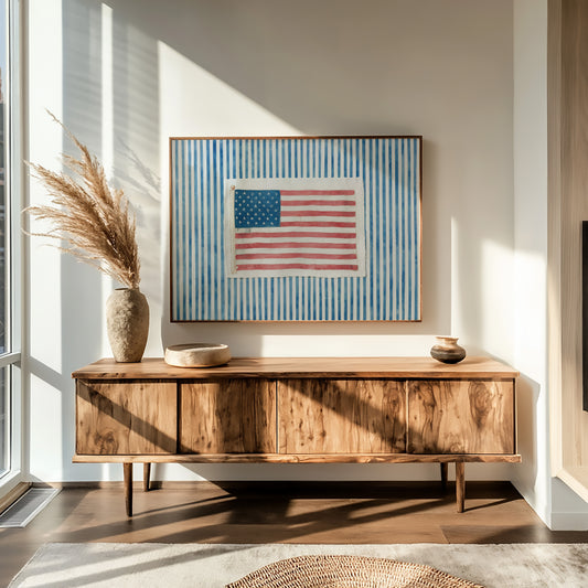 Stars Shine Between Summer Stripes