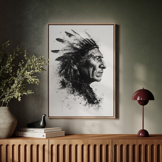 Spirit of the Plains in Ink