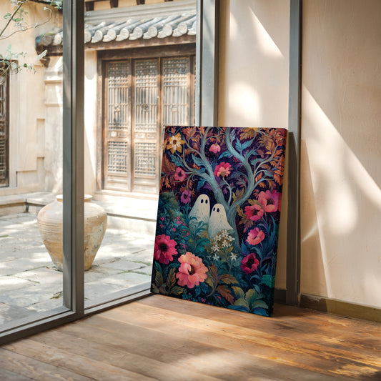 Secrets Beneath Floral Canopies
