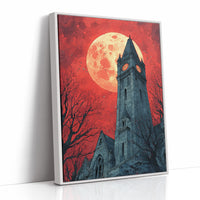 Blood Moon Over the Bell Tower
