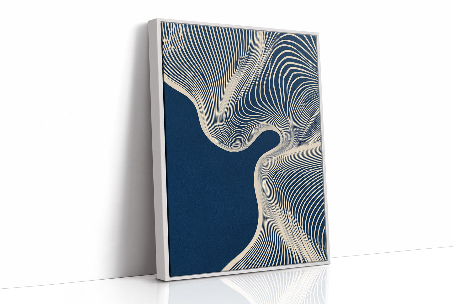 Currents Beneath Indigo Silence