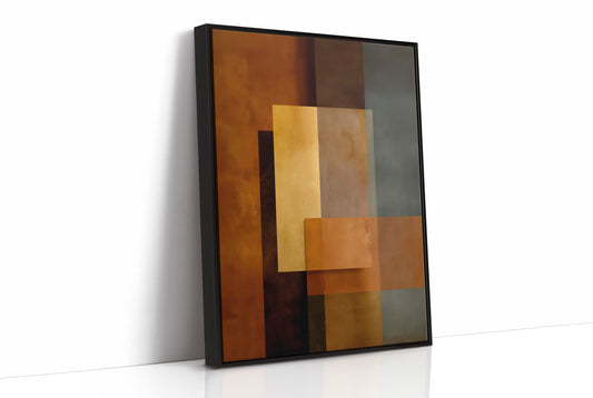 Autumn Light Through City Windows