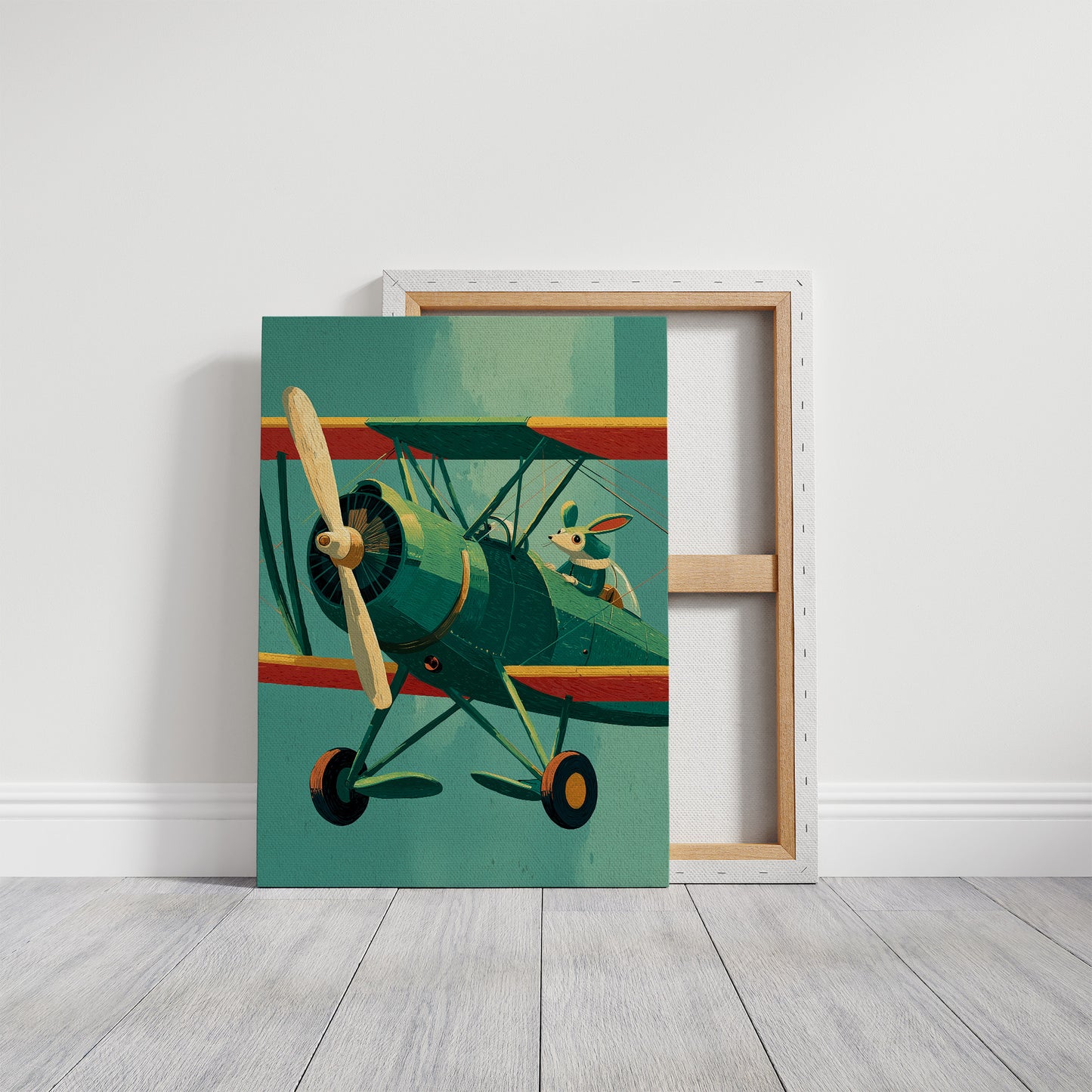 The Rabbit's Biplane