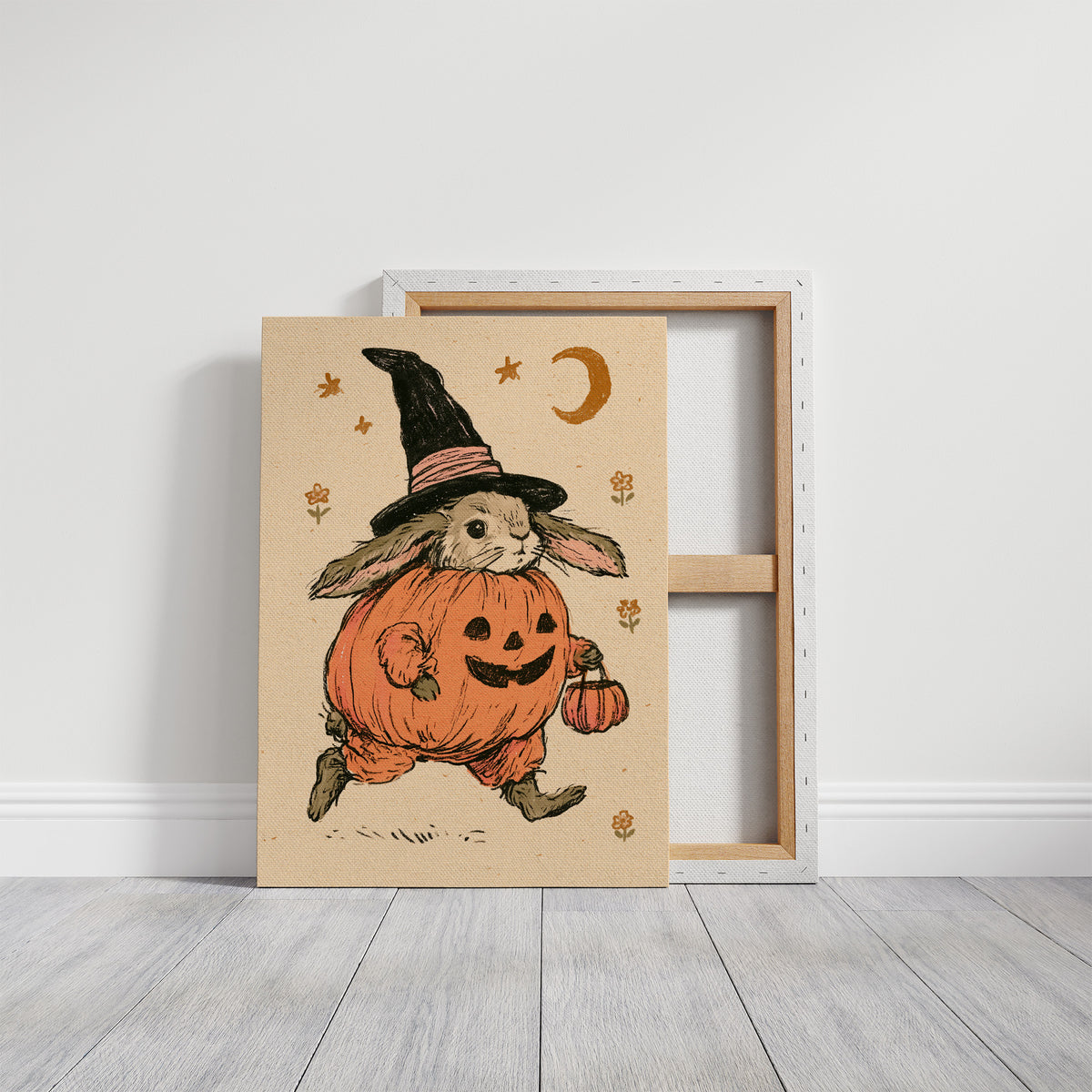 Bunny Pumpkin Costume Trick-or-Treat