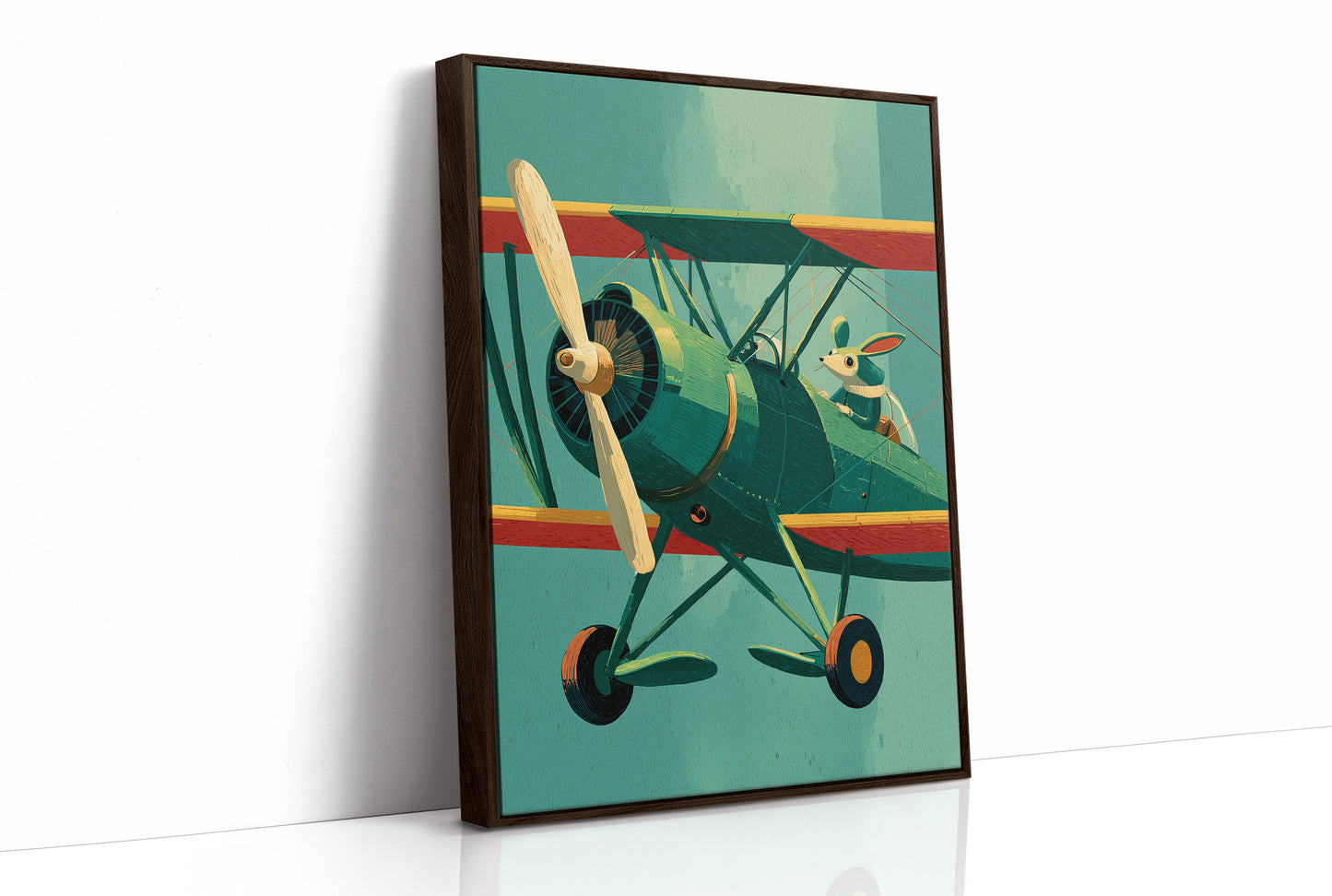 The Rabbit's Biplane