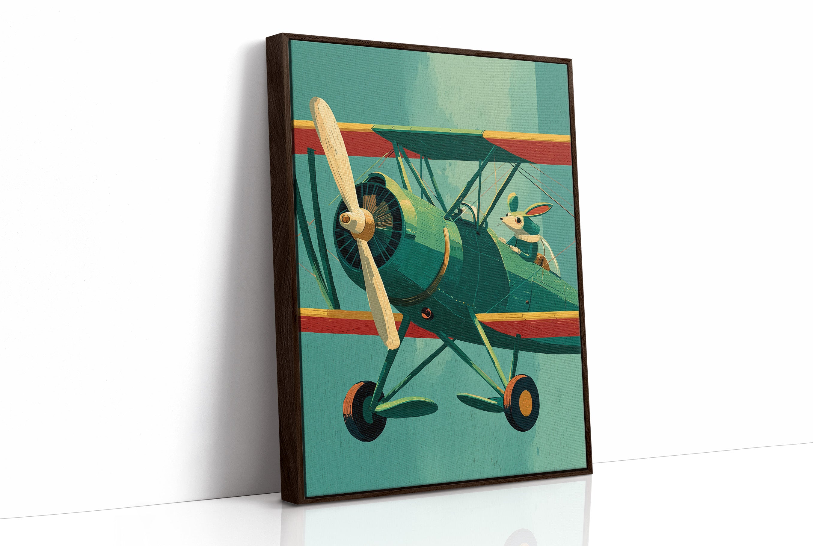 The Rabbit's Biplane