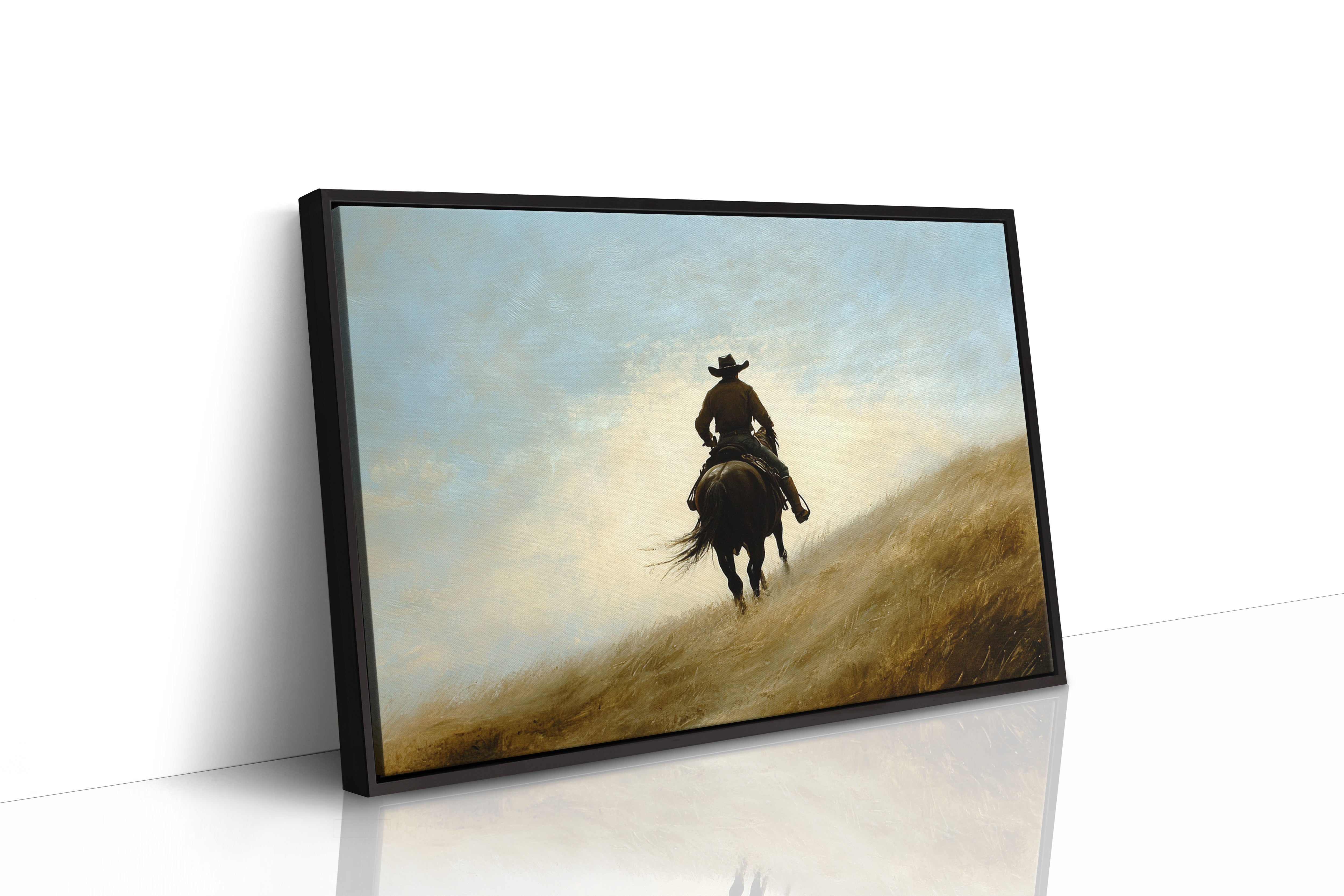 Rider Toward the Sky