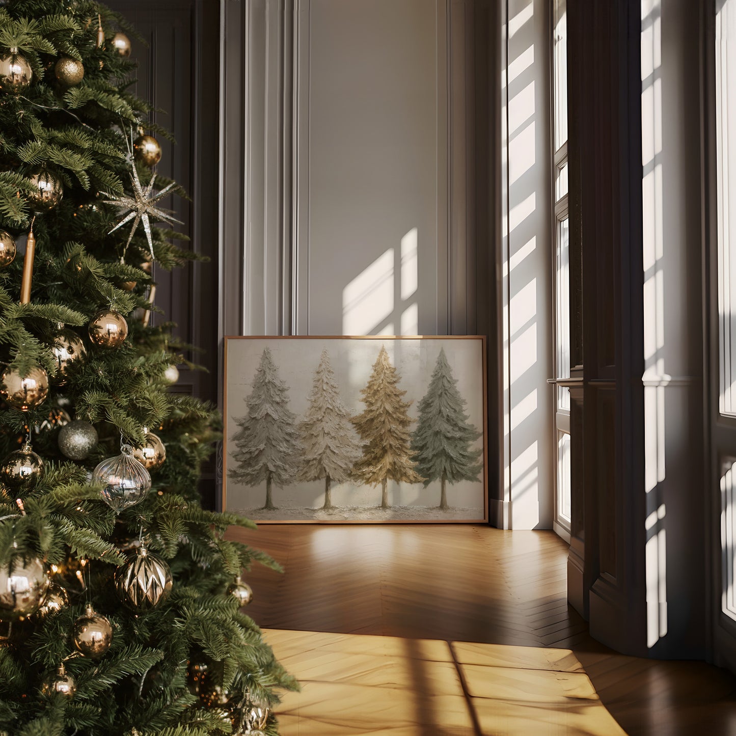 Winter Pines Share Gentle Secrets