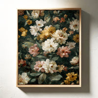 Blooming Garden of Soft Hues