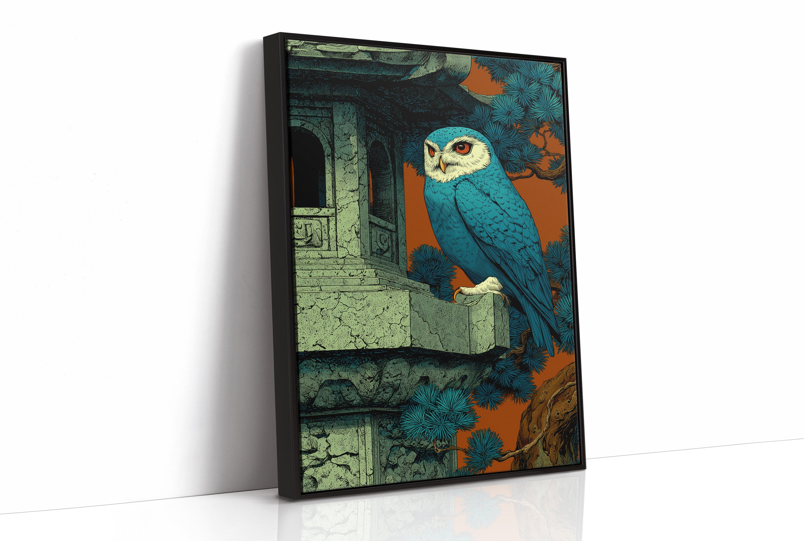 Blue Owl Minds the Temple