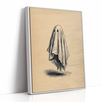 Haunted Lines On Vintage Paper