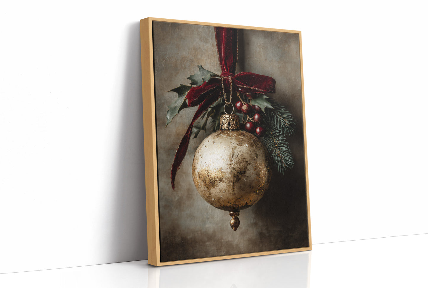 Antique Gold, Velvet Bow