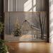Winter Barn Glows With Christmas Magic