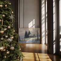 Snow Settles On Mountain Memories