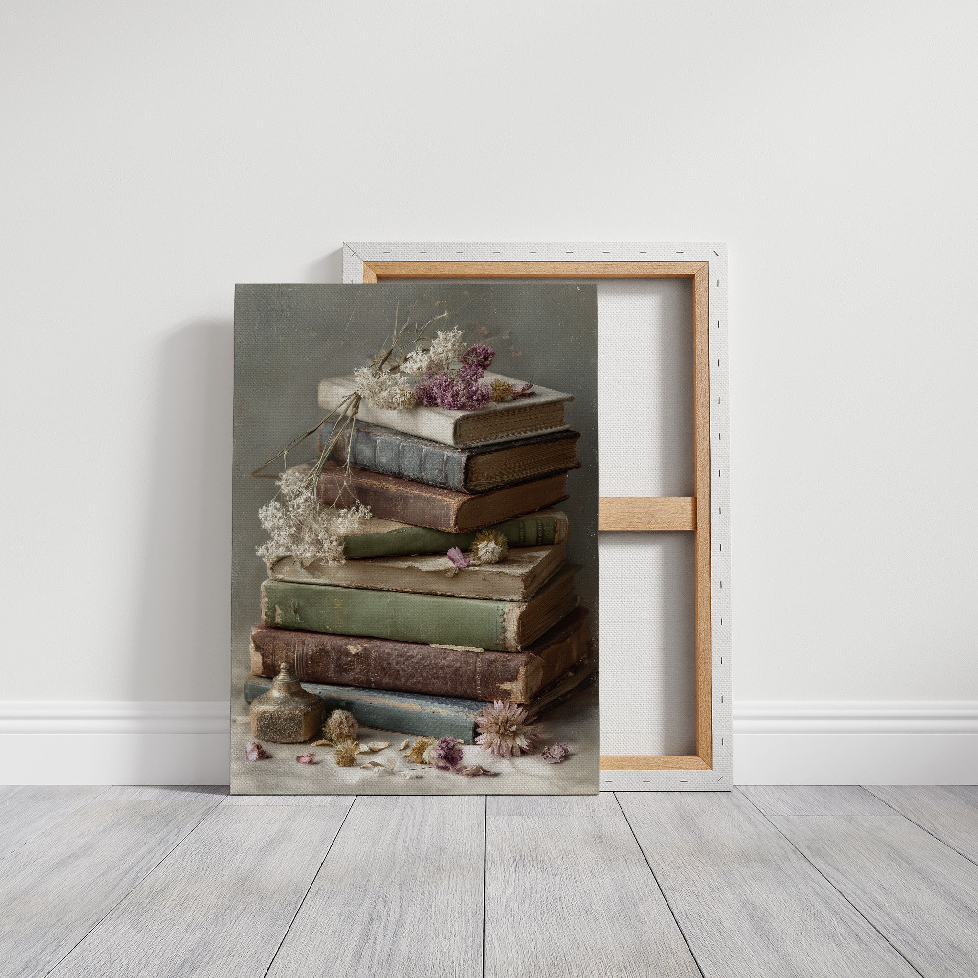 Faded Spines Collect Dried Blooms