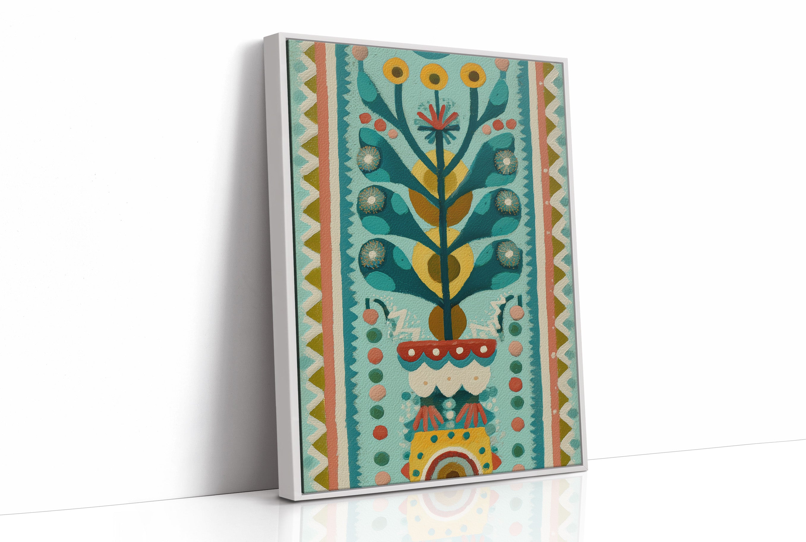 Bloom in Turquoise Light