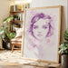Lavender Lines Trace Spring Memories