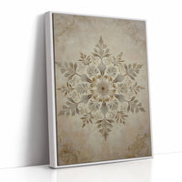 Frost Petals Dance In December Light