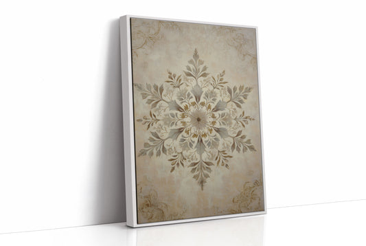 Frost Petals Dance In December Light