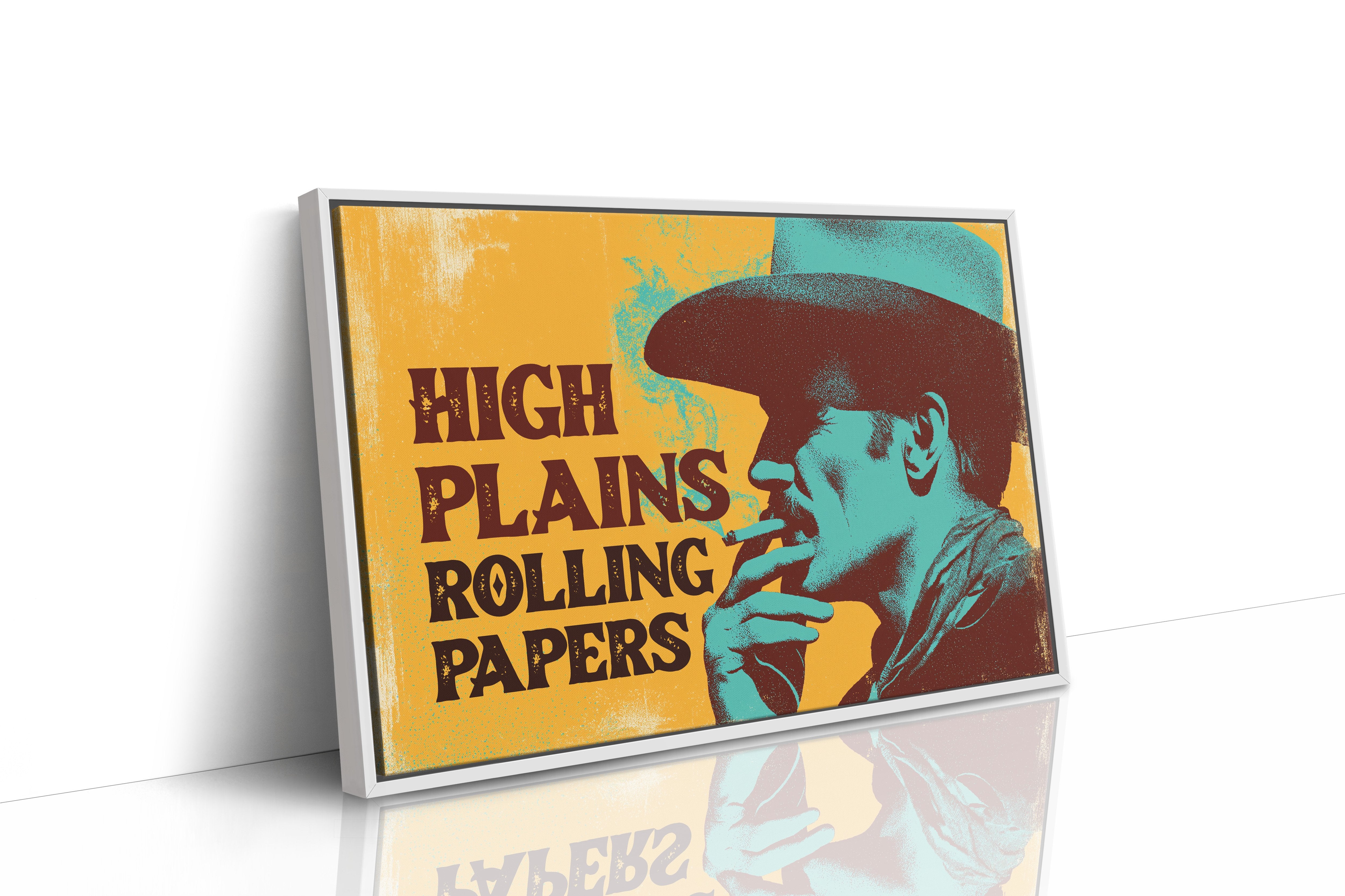 Smoke Rings In Turquoise Light