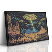 The Arrival Over Monument Valley