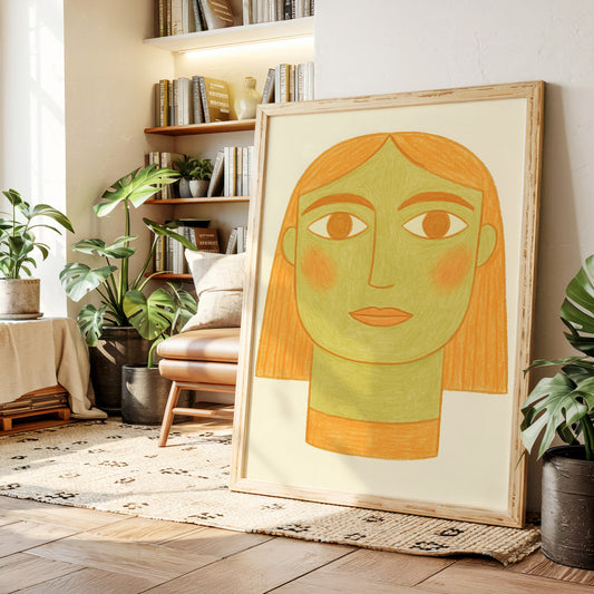 Citrus Dreams In Olive Light