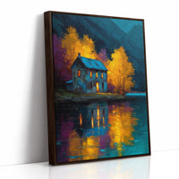 Light Still On at the Lake House