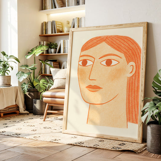 Coral Lines Draw Modern Grace