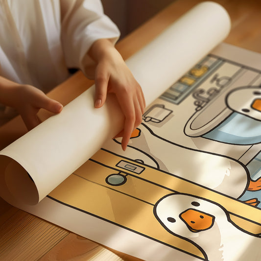 Bathroom Invasion: A Fowl Interruption