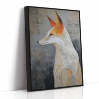 Urban Fox Finds Quiet Library Corner