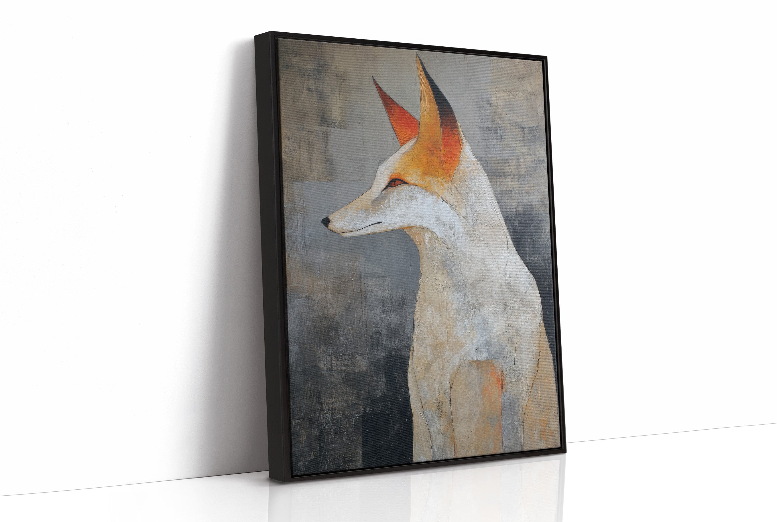 Urban Fox Finds Quiet Library Corner