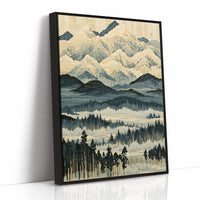 Blue Ridge in Marquetry