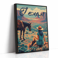 Texas Cross-Stitch Sunset