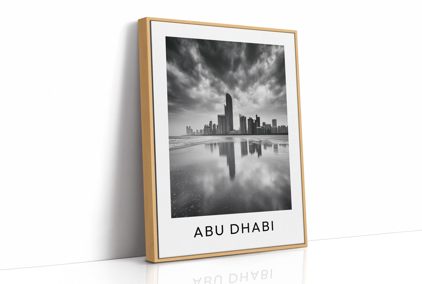 Abu Dhabi, Wet Sand Skyline