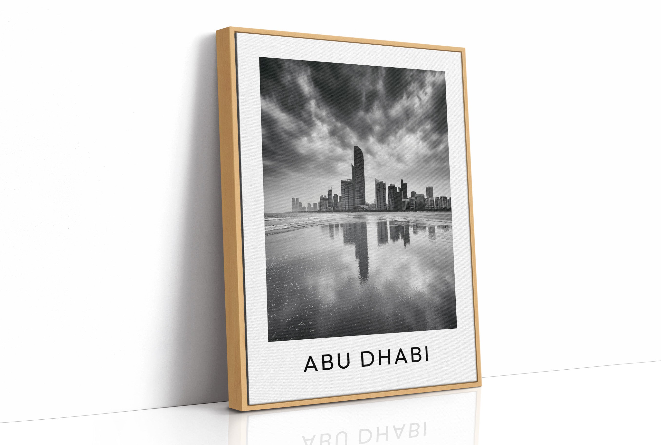 Abu Dhabi, Wet Sand Skyline