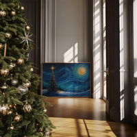 Starlit Pine Dances With Moon