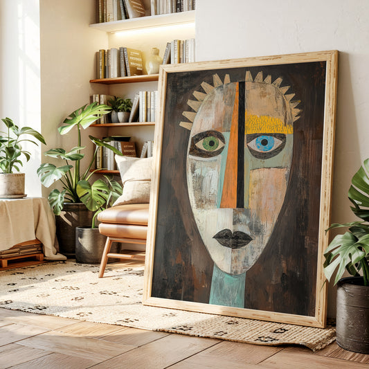 Divided Face Speaks Ancient Stories