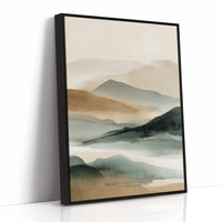 Misty Peaks Paint Their Stories