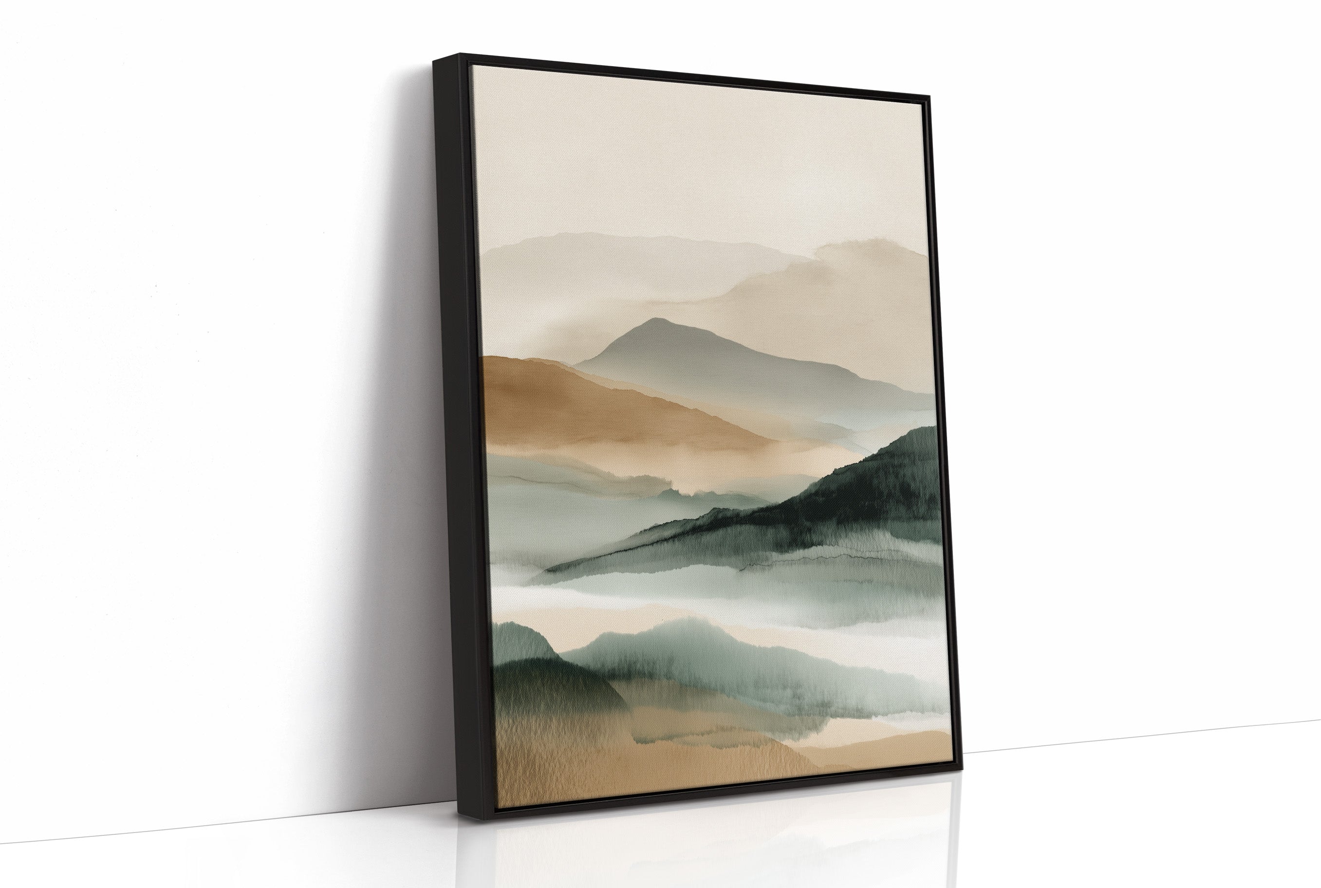 Misty Peaks Paint Their Stories