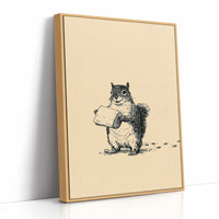 Squirrel With Something To Say