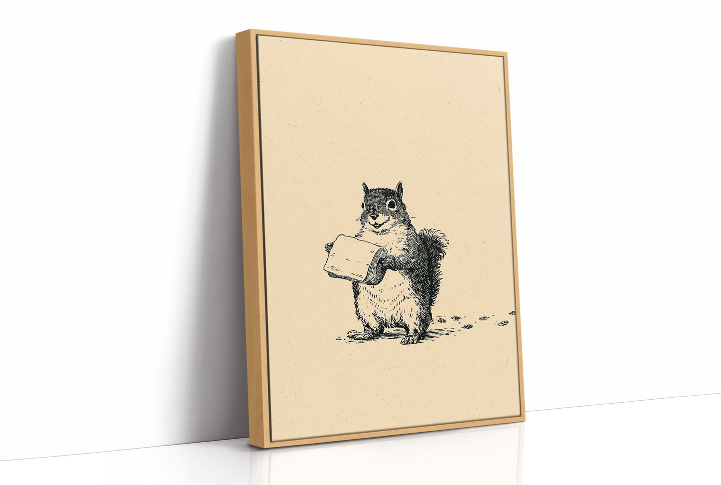 Squirrel With Something To Say