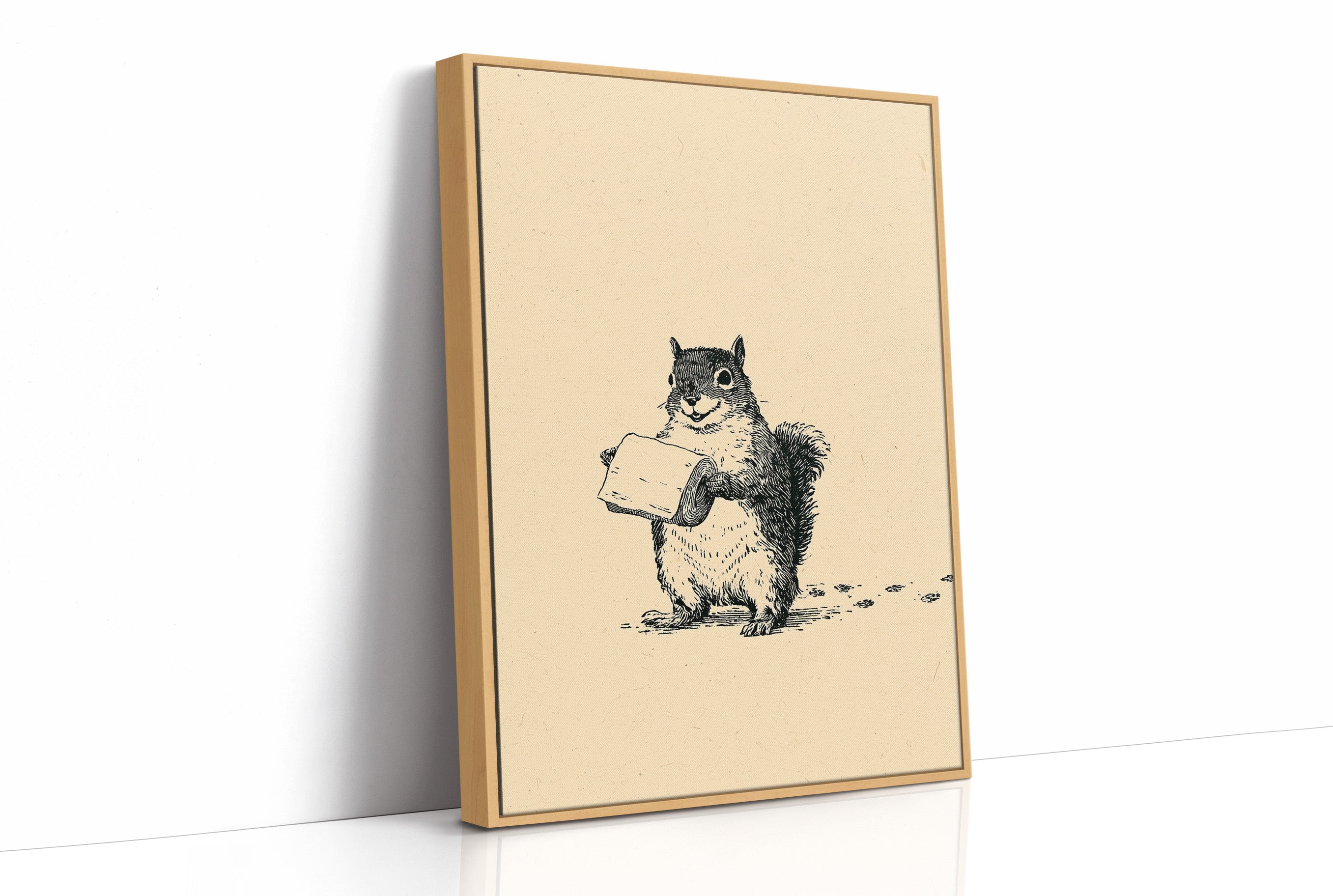 Squirrel With Something To Say
