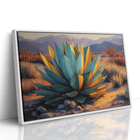 Agave Dances With Desert Light