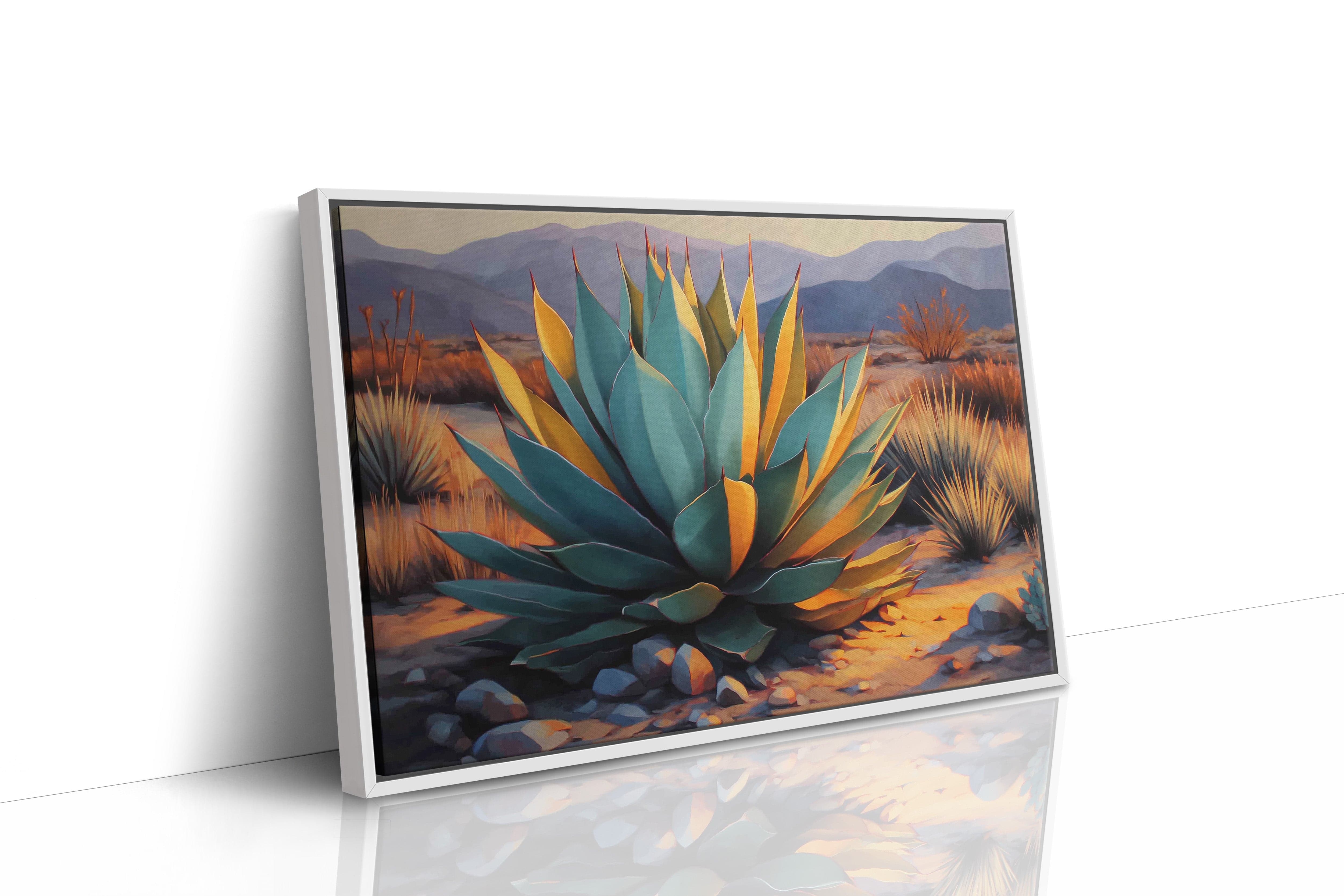 Agave Dances With Desert Light