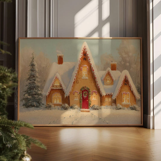 Gingerbread Cottages Share Winter Magic