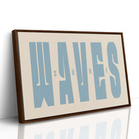 Coastal Typography: Surf Rhythm