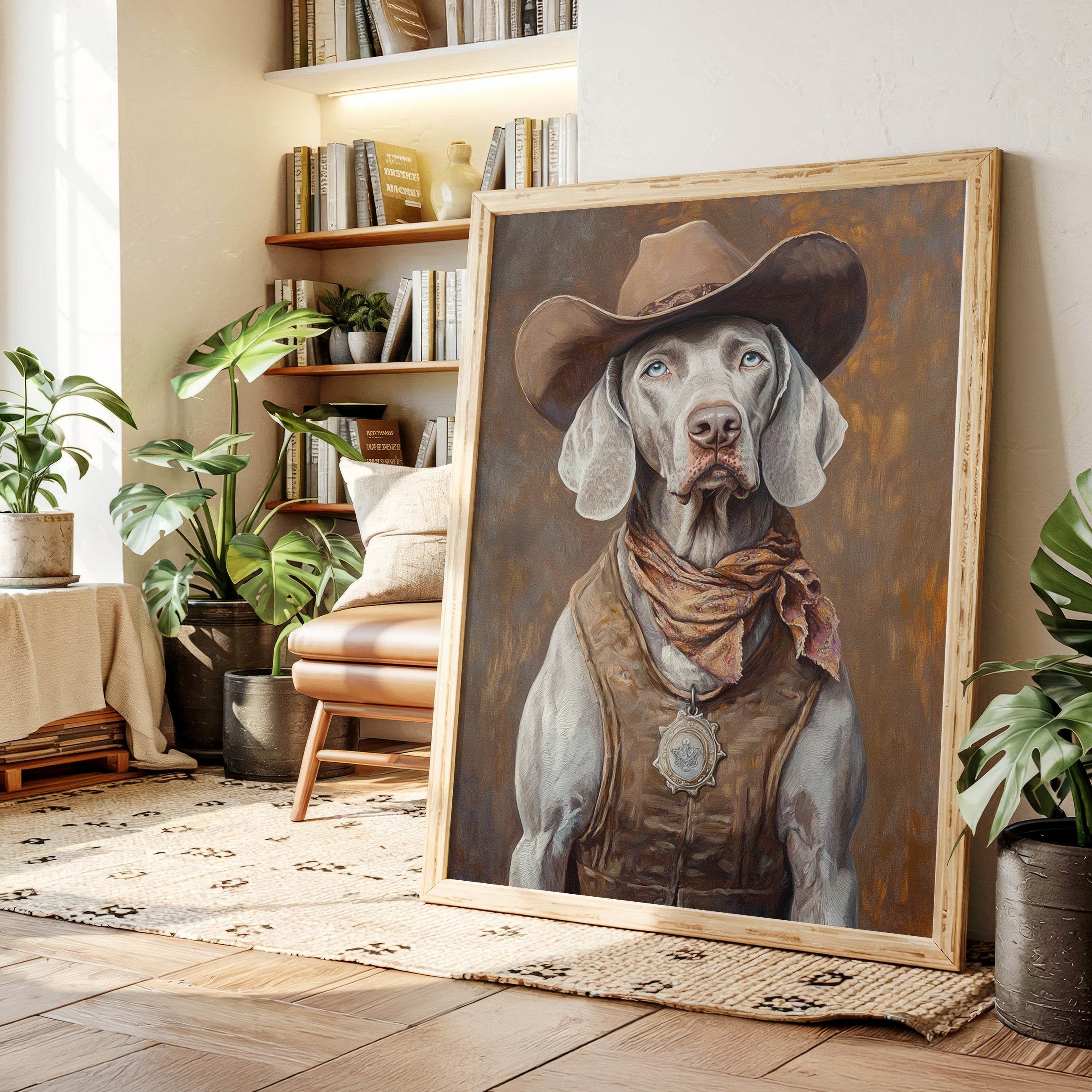Weimaraner Desert Deputy