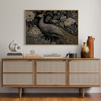 Moonlit Peonies Crown Royal Feathers