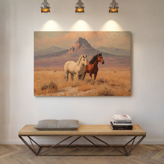 Wild Hearts Beneath Desert Peaks