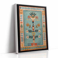 Folk Totem in Teal